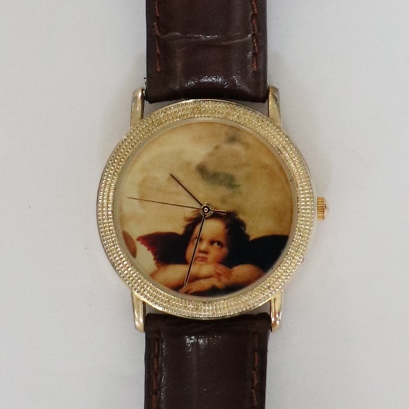 Classico round cherub angel watch - Picture 3 of 8